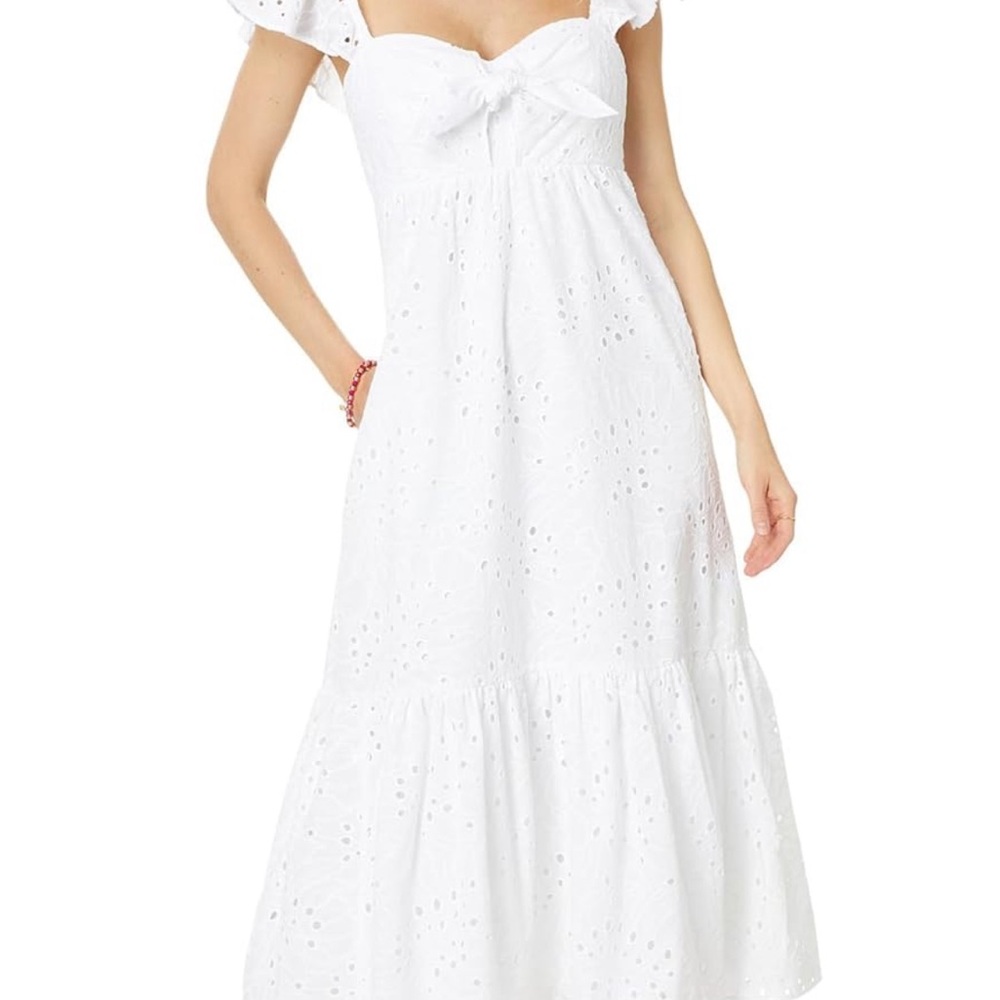 Lilly Pulitzer Lantana Eyelet Midi Dress